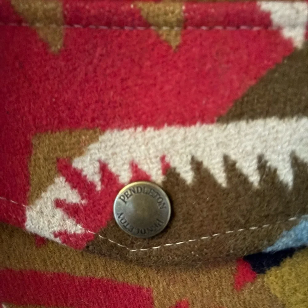 Pendleton Mens Snap Front Wool Bomber Jacket - Picture 6 of 6